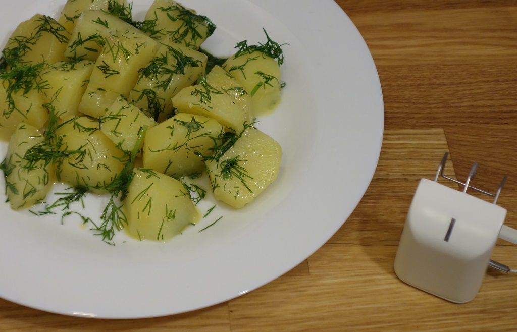 Potatoes with dill